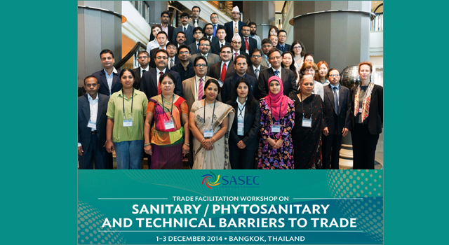 SASEC Trade Facilitation Week Sanitary Phytosanitary and Technical Barriers to Trade