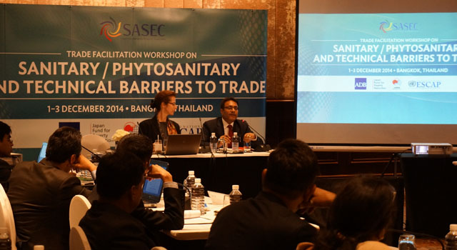 SASEC Trade Facilitation Week Sanitary Phytosanitary and Technical Barriers to Trade