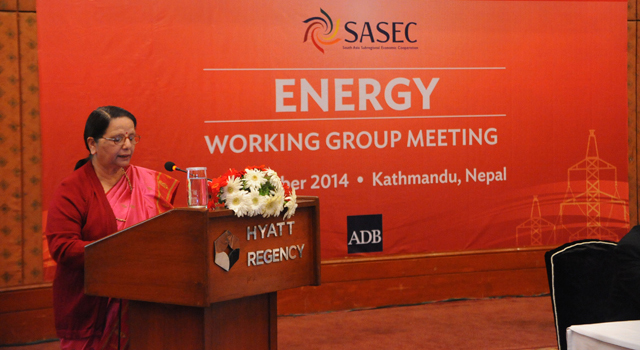 SASEC Energy Working Group Meeting