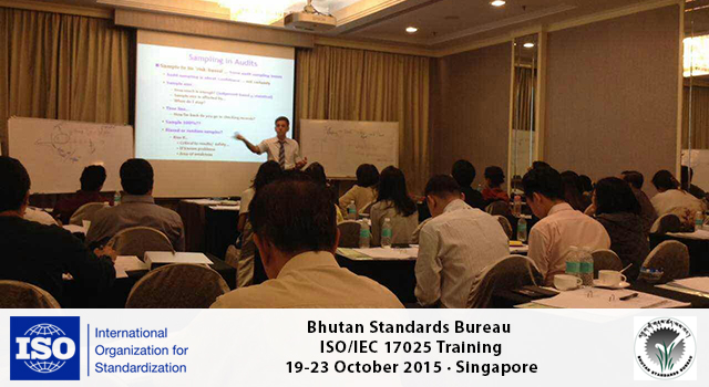 Bhutan Standards Bureau ISO and IEC 17025 Training