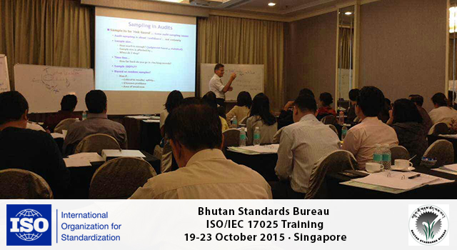 Bhutan Standards Bureau ISO and IEC 17025 Training