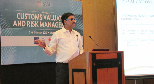 SASEC Training on Customs Valuation and Risk Management