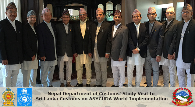 Nepal Customs Study Visit to Sri Lanka Customs on ASYCUDA World Implementation