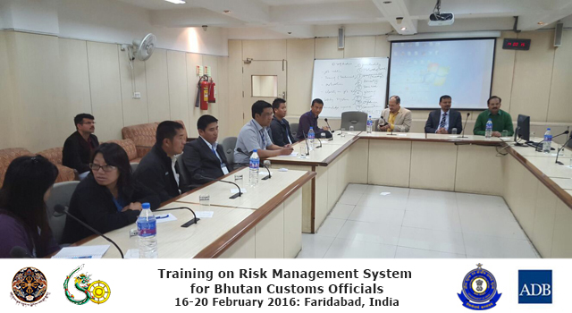 Bhutan Revenue and Customs Training on Risk Management System