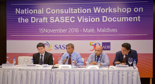 Maldives SASEC Vision Document National Consultation Workshop