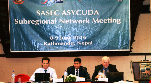 SASEC ASYCUDA Subregional Network Meeting