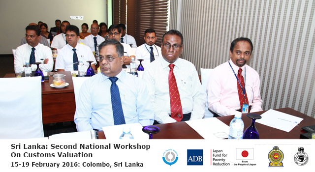 Sri Lanka Second National Workshop on Customs Valuation