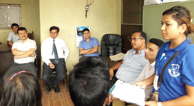 Nepal Department of Customs Time Release Study Surve in Biratnagar