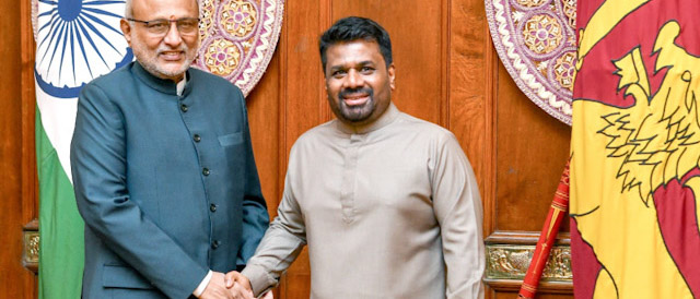 Sri Lanka President and India VP Emphasize Deepening Cooperation in Energy Security and Port Development