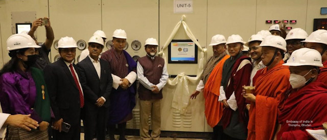 Punatsangchhu-II Hydropower Project Operationalizes Fifth Unit 