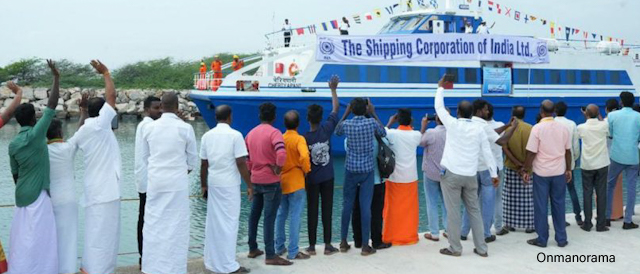 India to Extend India-Sri Lanka Ferry Service Subsidy for One Year
